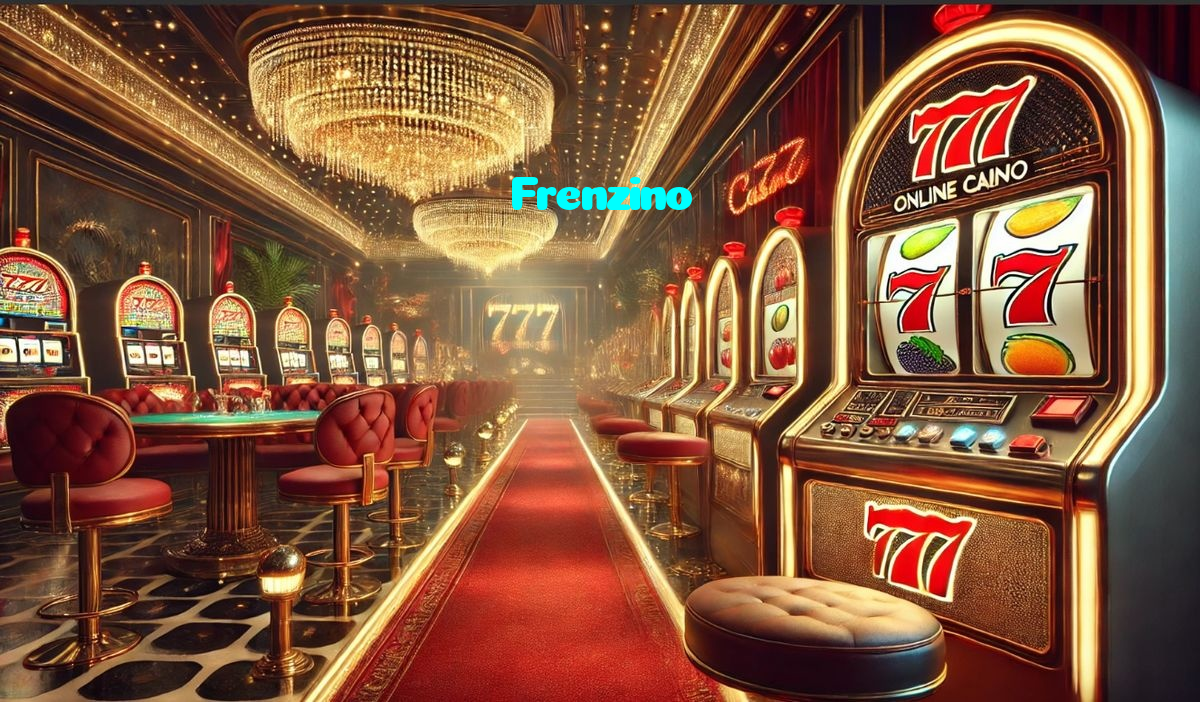 Frenzino casino presented on mobile device in Pakistan with slots and live games